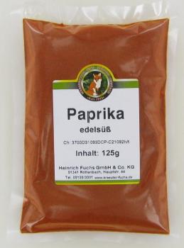 Paprika, edelsüß, 125 g